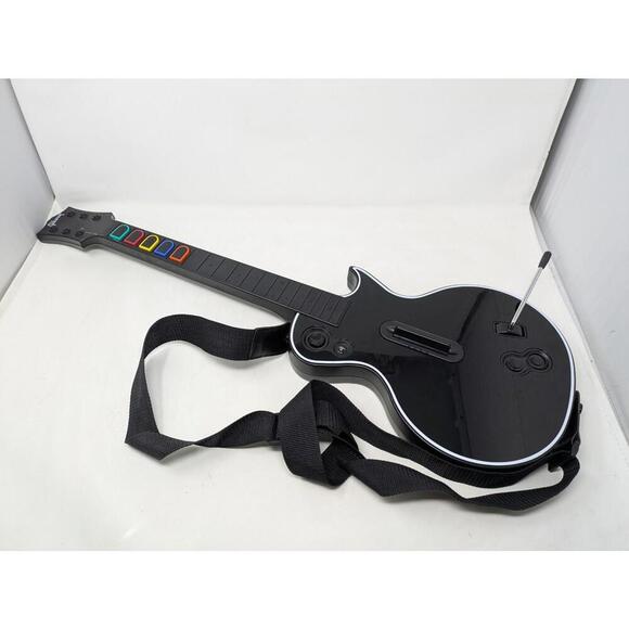 Guitar Hero Les Paul Gibson Wireless PS3 Sony Playstation 3 No Dongle-Untested - Picture 1 of 7